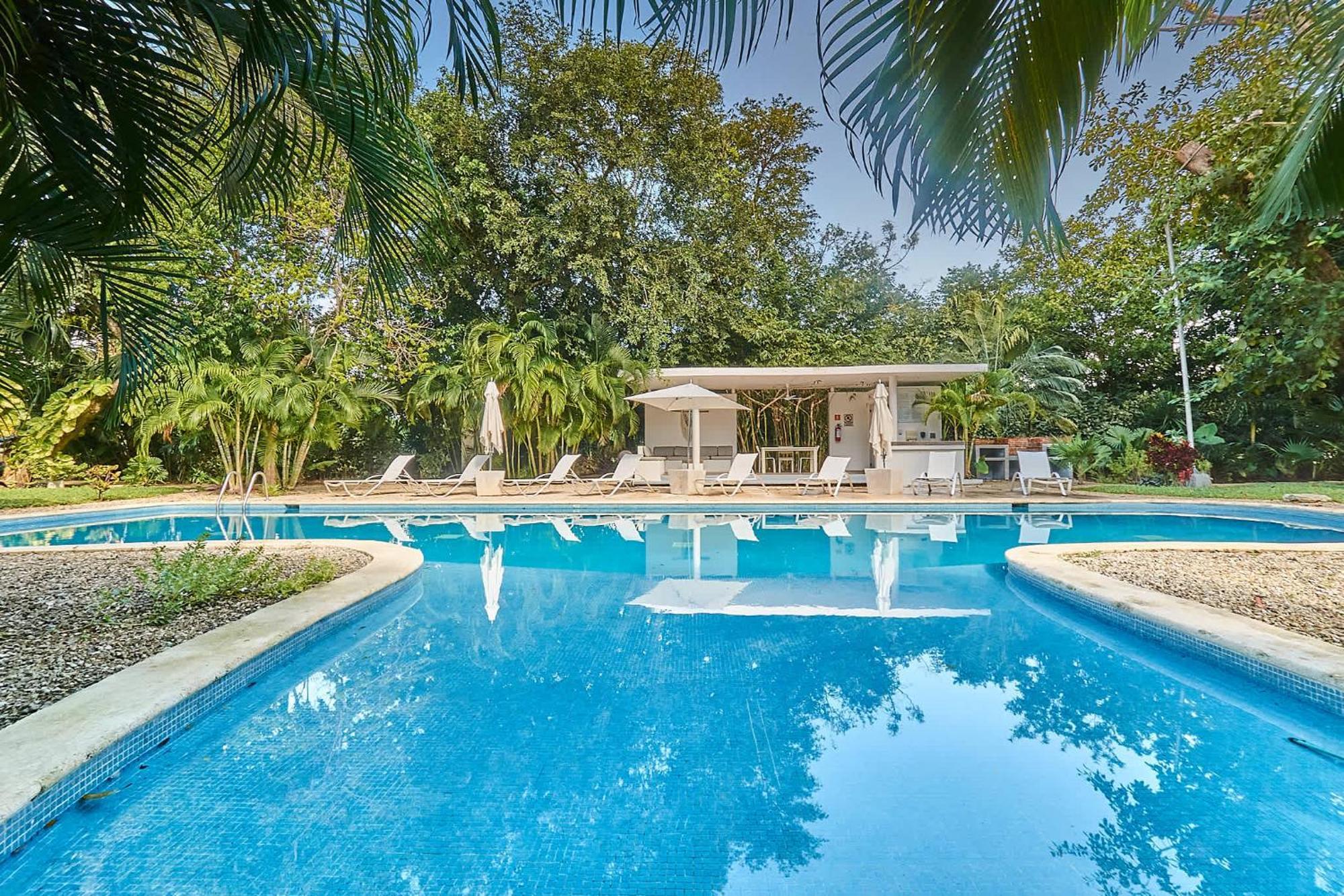 Tranquil With Pool Private Terrace And Bbq Apartment Playa del Carmen