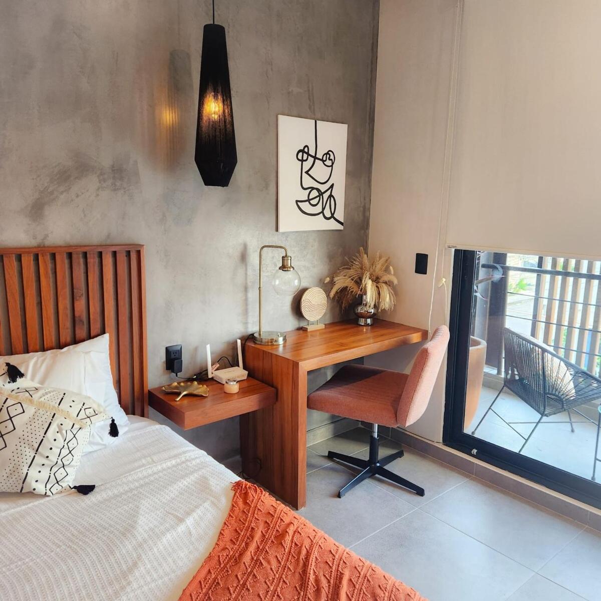 Apartamento Boho Chic Steps To 5th Ave King Bed Wifi Rooftop Pool Playa del Carmen
