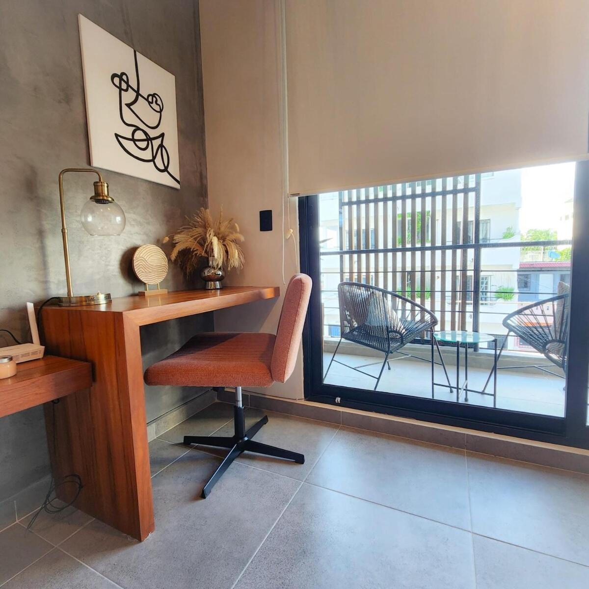 Boho Chic Steps To 5th Ave King Bed Wifi Rooftop Pool Playa del Carmen