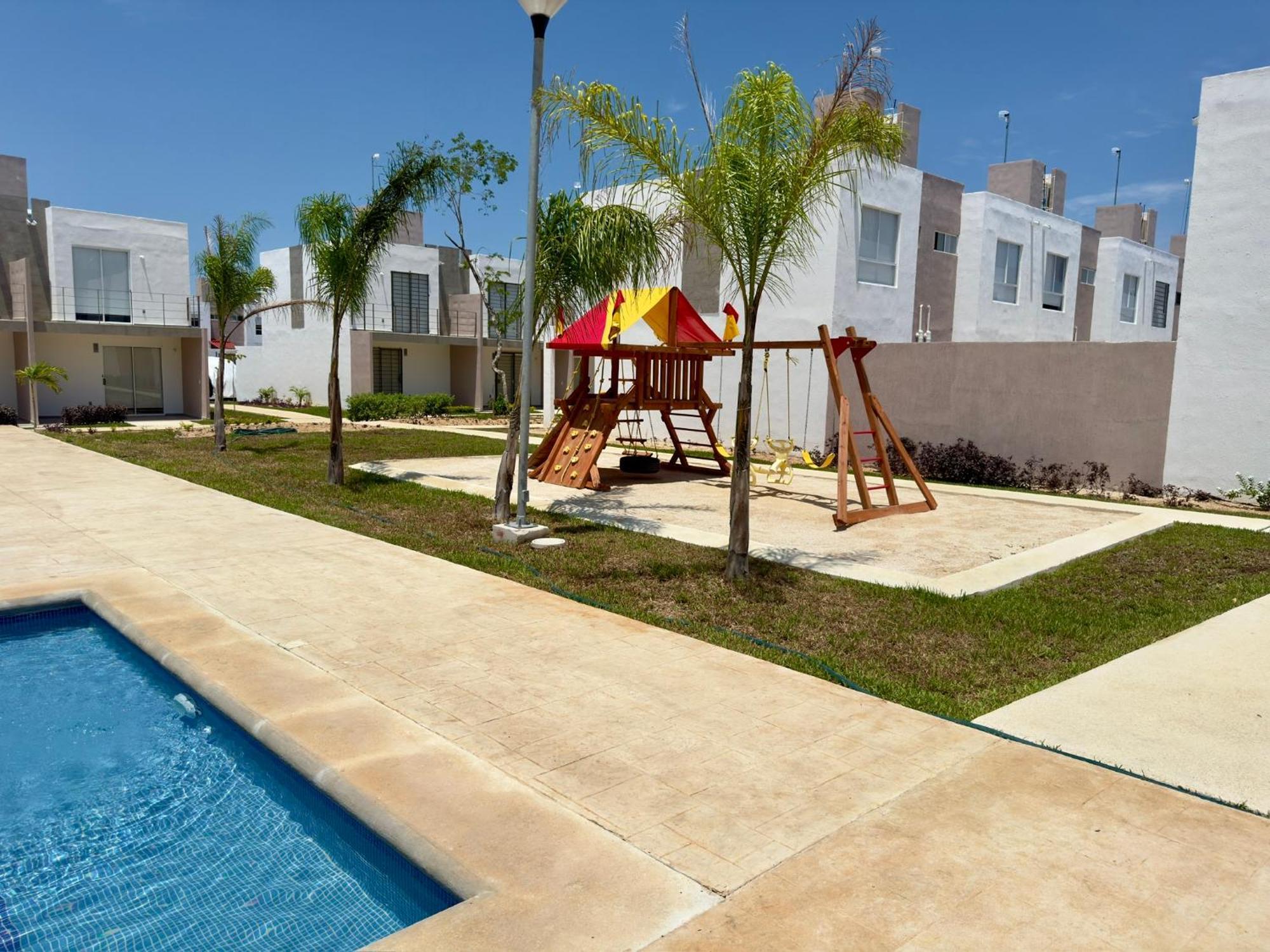 Linda Casa Frente A Alberca En Biệt thự *