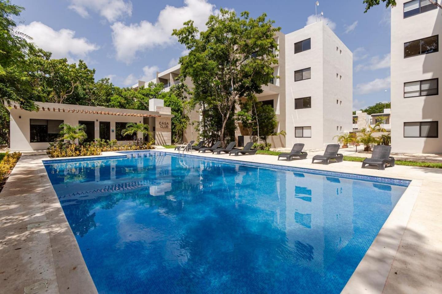 Rayodesol Gated, 10min To Beach,gym,6pools Nhà nghỉ Playa del Carmen