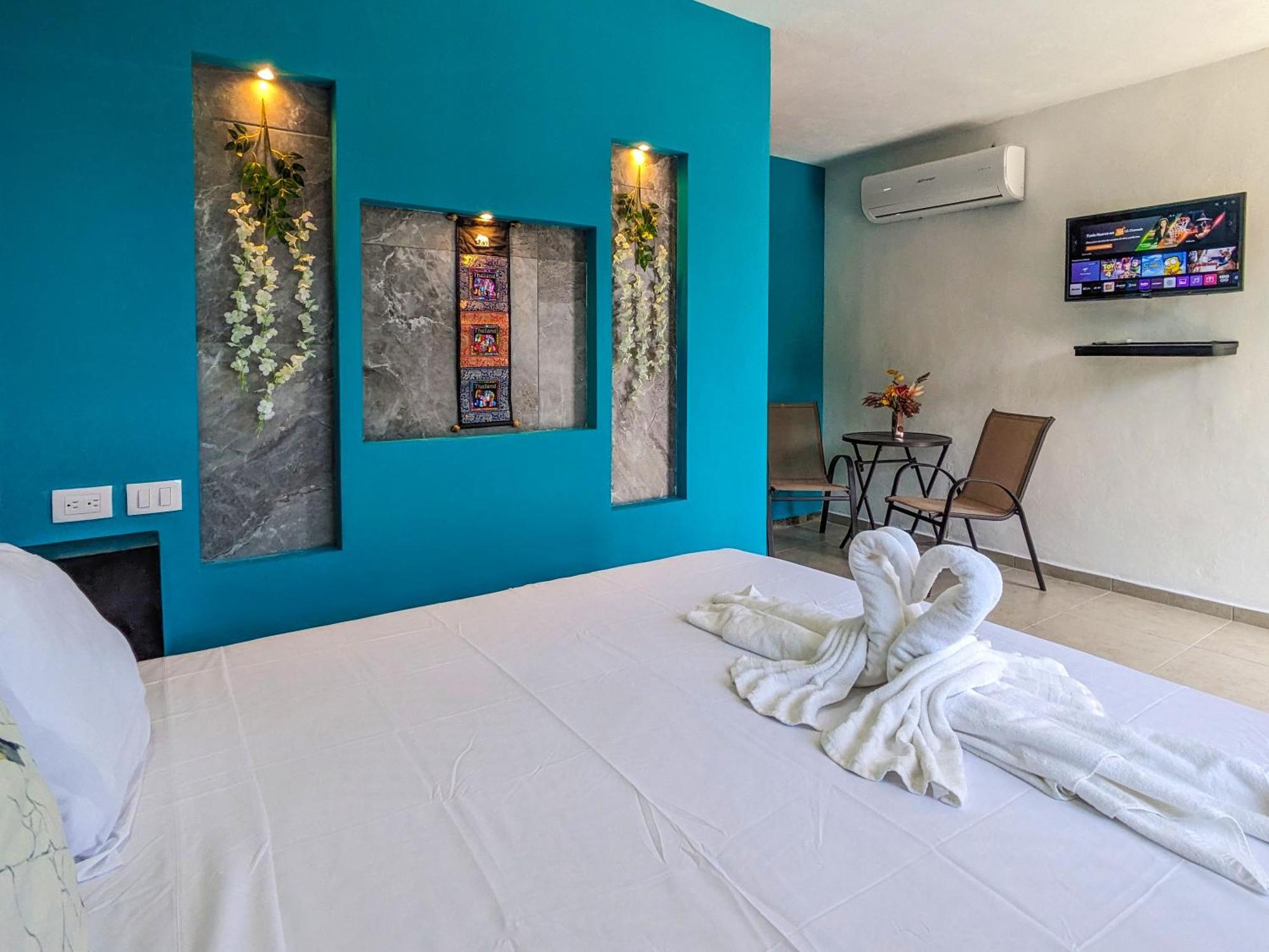 500m To Cenote L Memory Foam King Beds L Kitchen Bikes Ac 4b5b Playa del Carmen