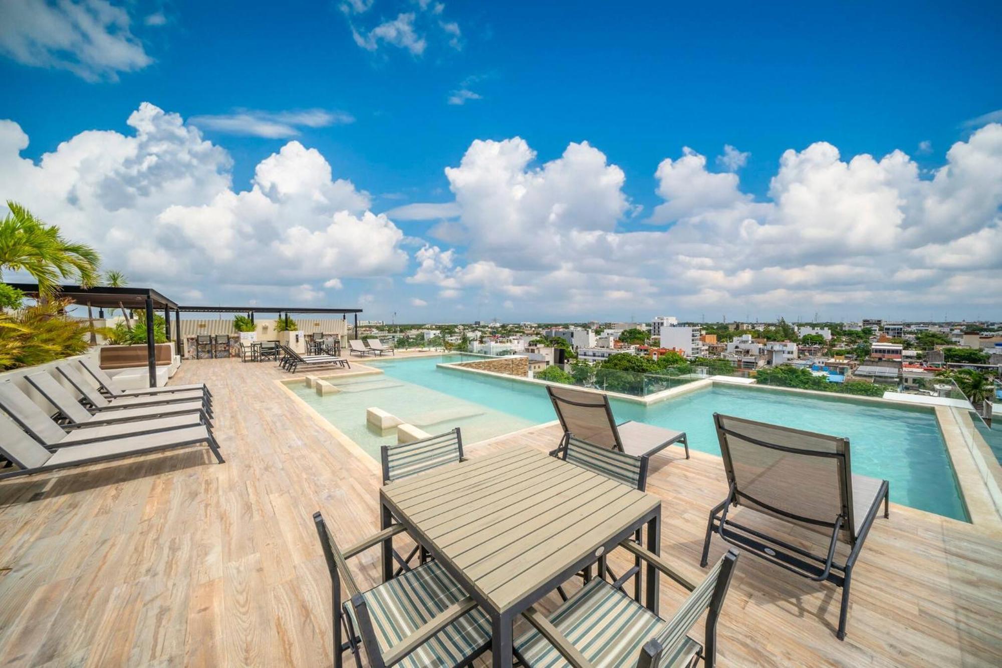 Veronica - Comfortable 2 Bedroom With Rooftop Gym And Pool