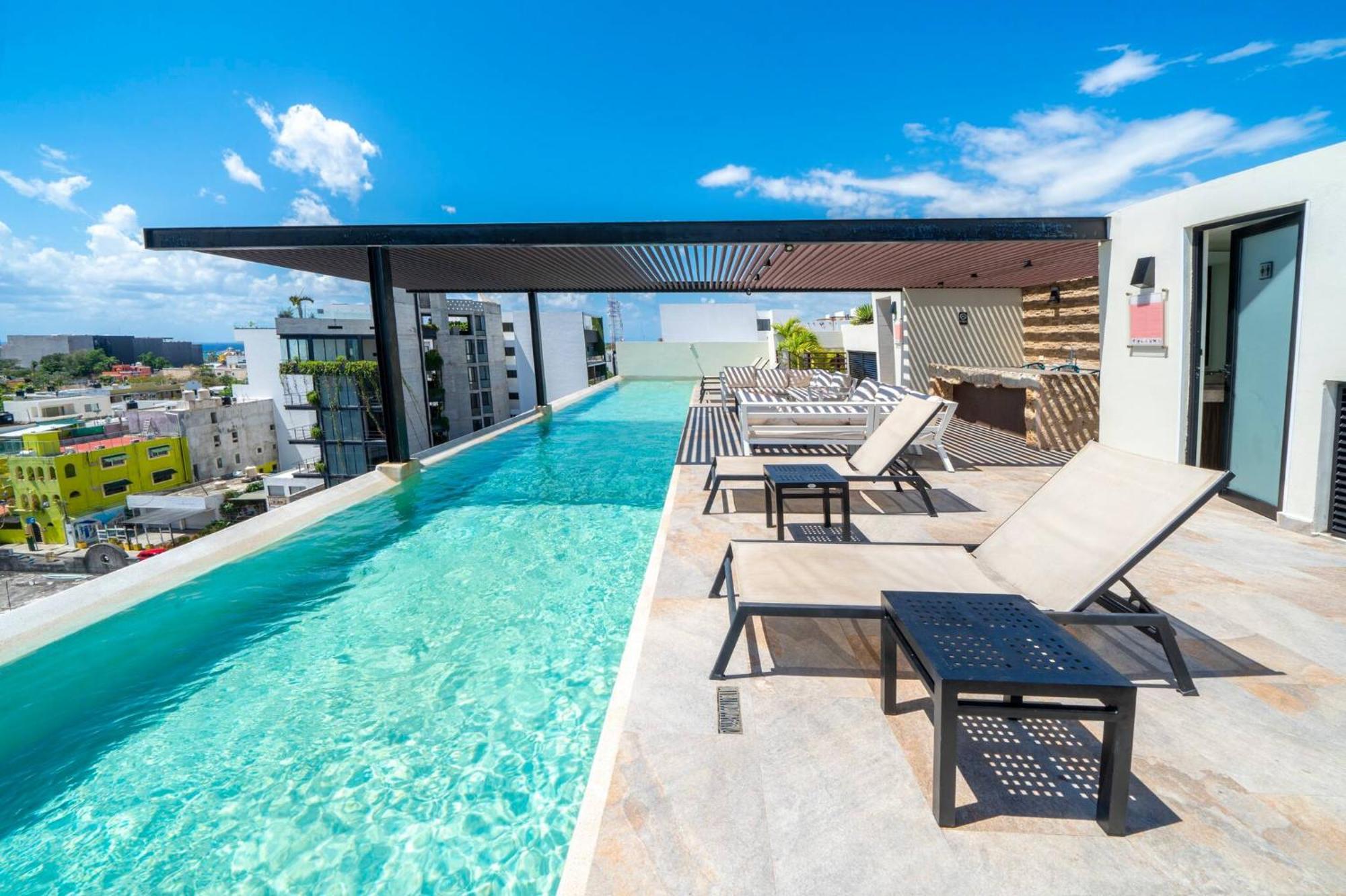 Apartment Rooftop With Ocean Views - 2 Bedrooms With Pool - At Arenis 309 Playa del Carmen