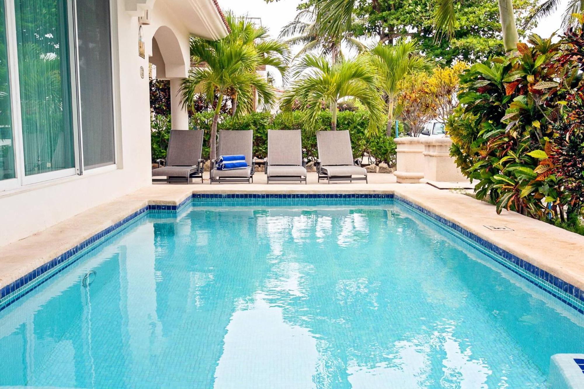Villa With 4 Bedrooms A Few Steps From The - Playacar - Vista Del Mar *