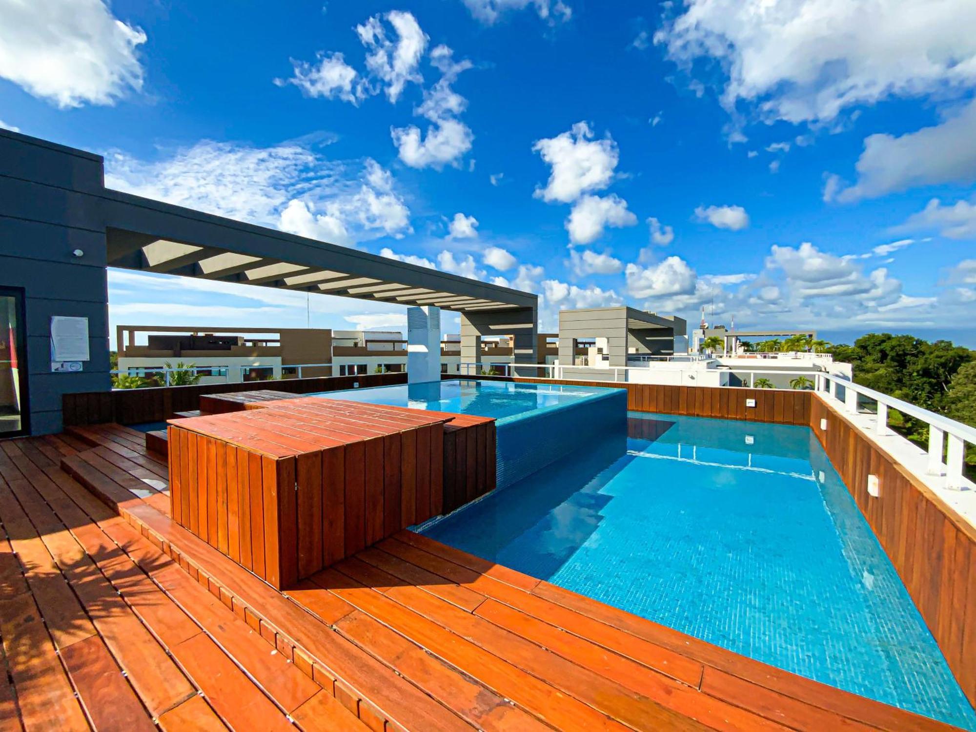 Apartment Beachside Fastwifi Pool Golfview Beachclub Terrace Playa del Carmen