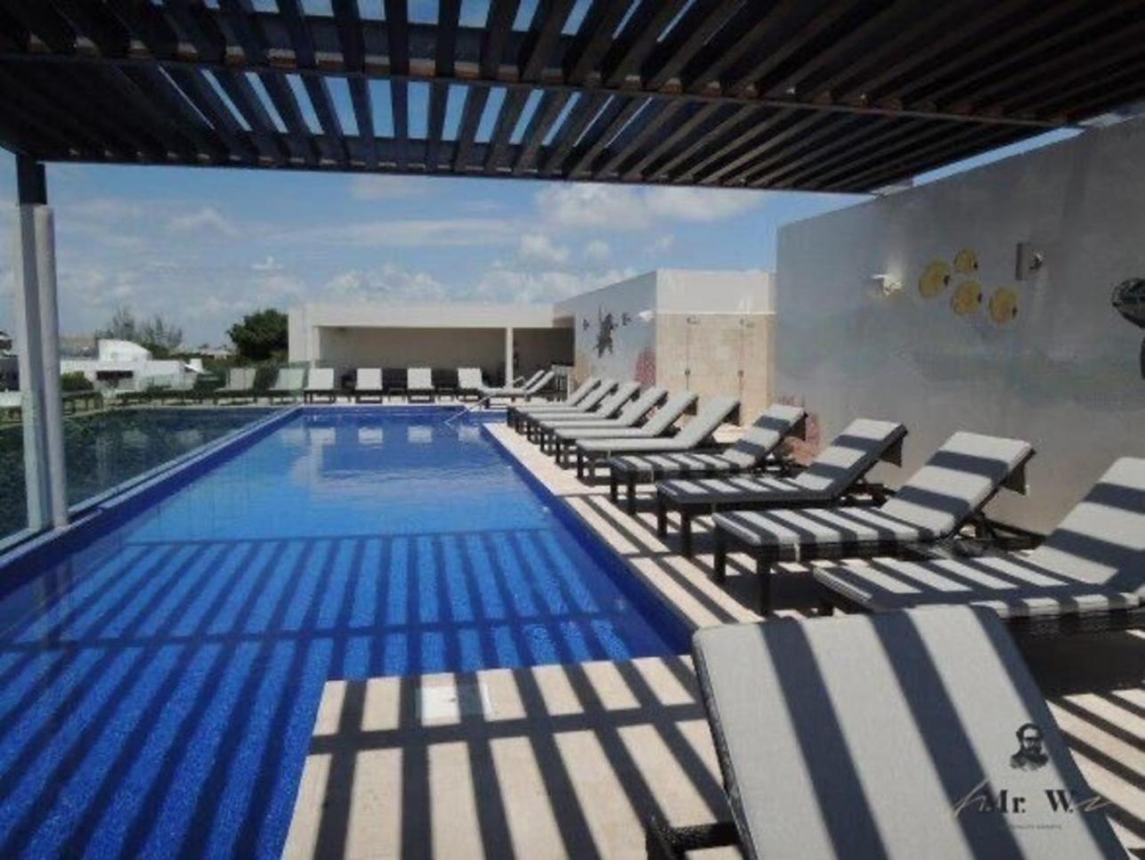 Oceanview Rooftop Pool Tub Steps To * Playa del Carmen