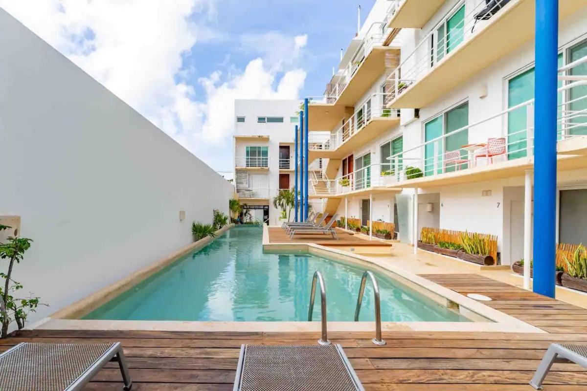 Apartamento 2 Story Ph 3b Heated Jacuzzi Close Street 6 Playa del Carmen