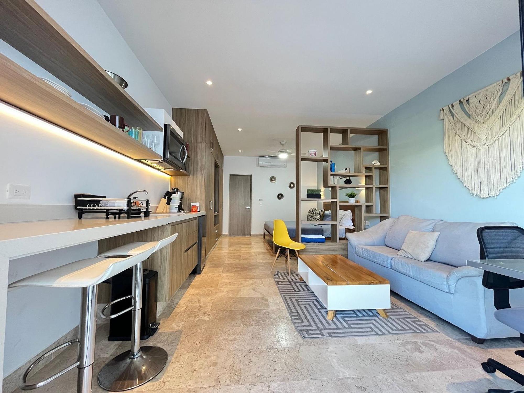 Apartment Moderno Estudio Increible Roof Pool & Gym Quinta Av Playa del Carmen