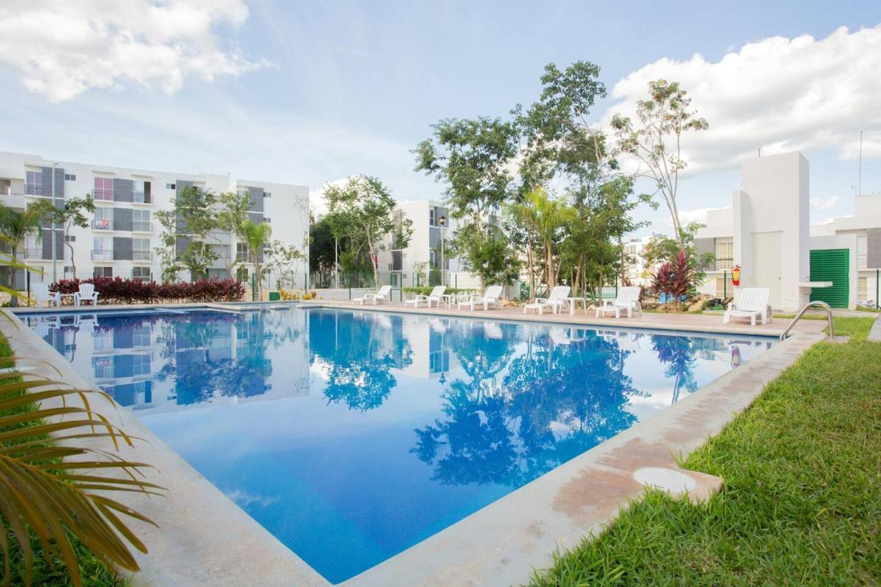Apartamento Apartamento Gema Turquesa En Privada Con Seguridad Y Familiar *