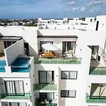 Casa Kaan Ha, Ph De Lujo Con Piscina Privada
