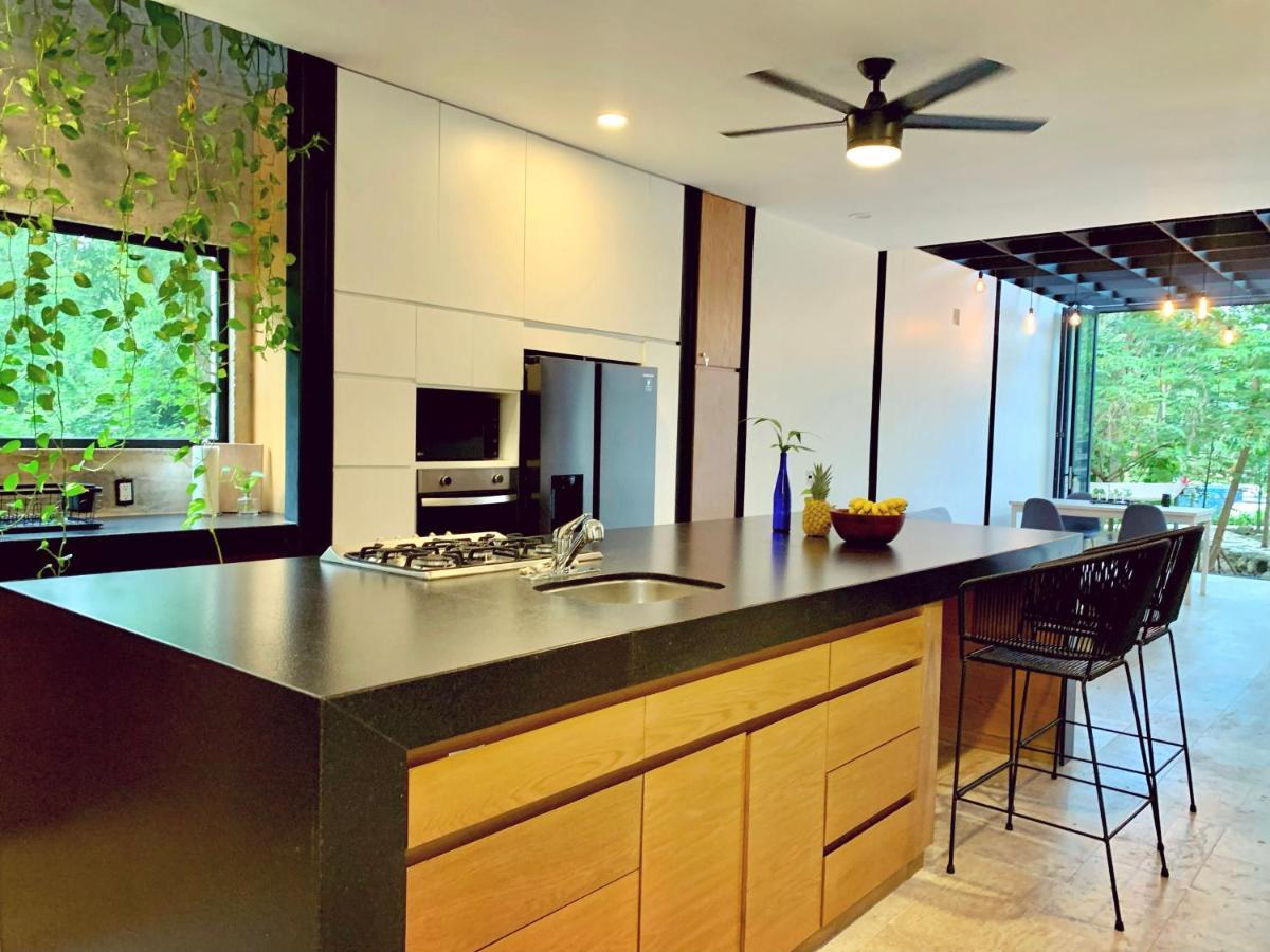 Biệt thự Glass Jungle With Amazing Views -10 Min Dt Playa del Carmen