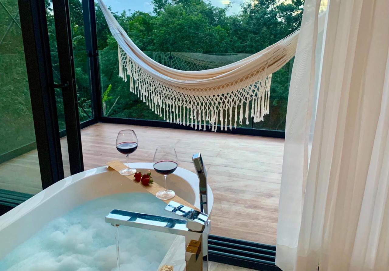 Biệt thự Glass Jungle With Amazing Views -10 Min Dt Playa del Carmen