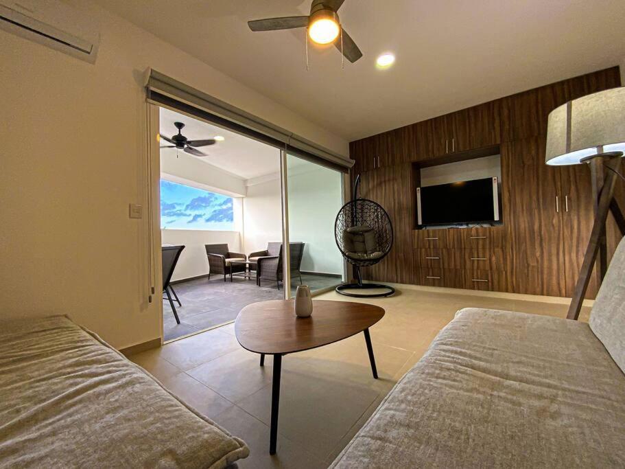 Departamento De Lujo A 10 Minutos De La Playa * Playa del Carmen
