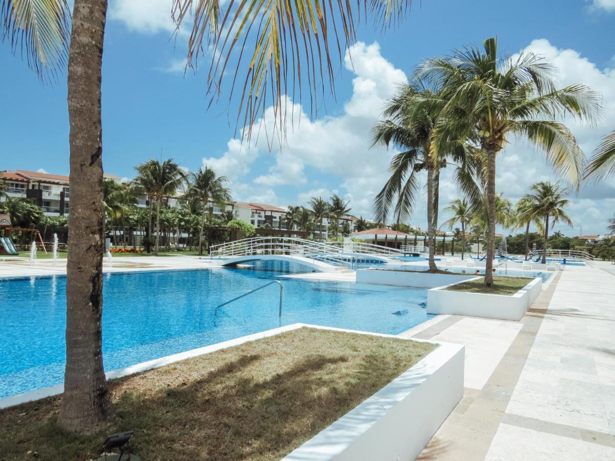 Impecable Y Lujoso Departamento Frente Al Mar En Mareazul Del Club De Golf Corasol Apartment Playa del Carmen