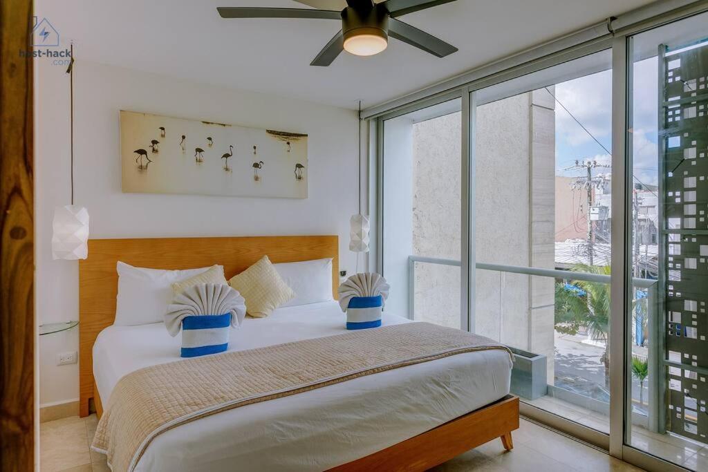 Comfy Aptartment With Pool Near 5th Avenue & Mamitas - Danzamar 3 Apartment Playa del Carmen