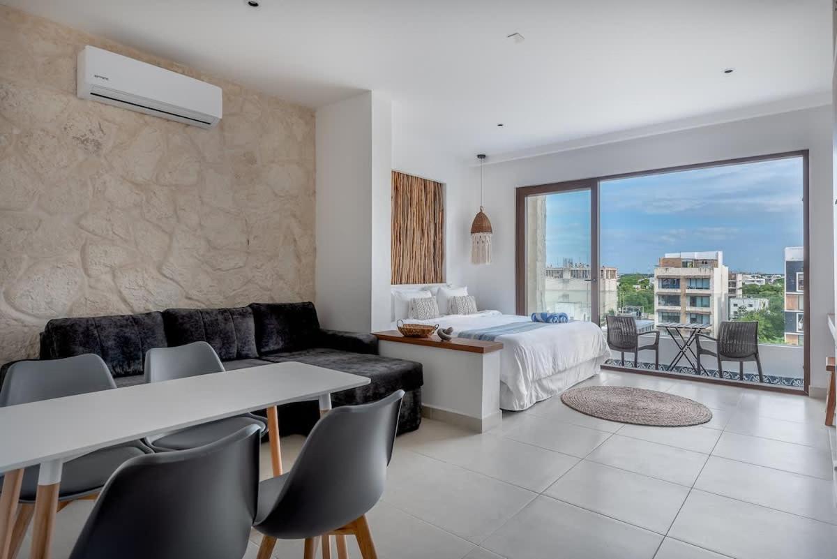 Ocean View From Your King Bed Apartment Playa del Carmen