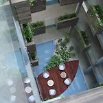 Onebr W Balcony Or Small Studio In Playa Del Carmen, Bbq, Pool Infinite, Whirlpool, Ac, Tv Smart, 200Mb