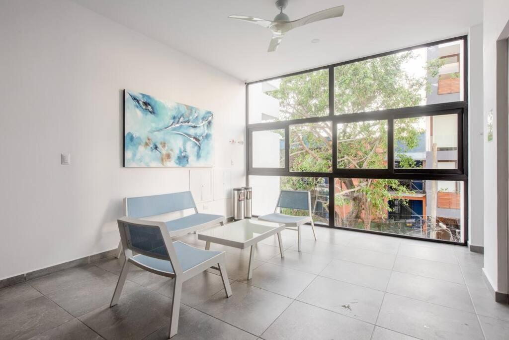 Onebr W Balcony Or Small In Playa Del Carmen, Bbq, Pool Infinite, Whirlpool, Ac, Tv Smart, 200mb Playa del Carmen