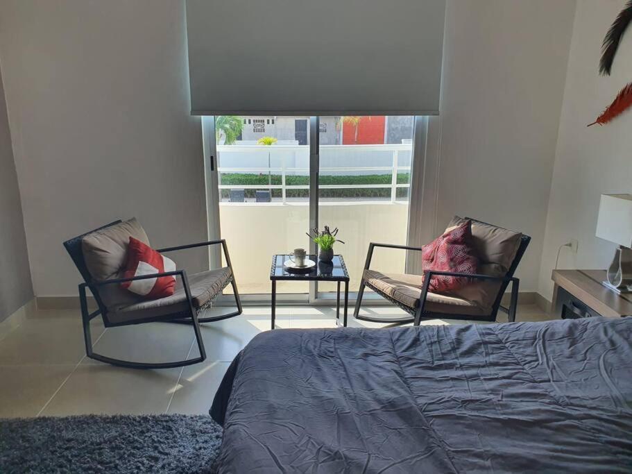 Apartamento Hermoso Depto Nuevo Equipado 6 Pers, Playa Carmen Playa del Carmen