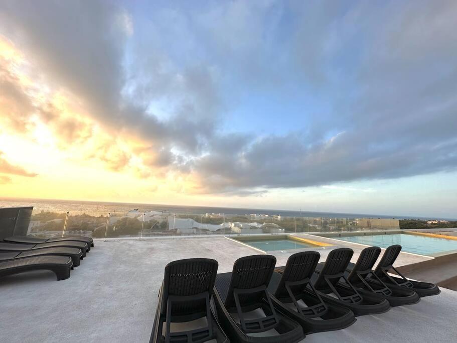 & Ocean View / Pool,jacuzzi & Parking - 423 Musa Apartment Playa del Carmen