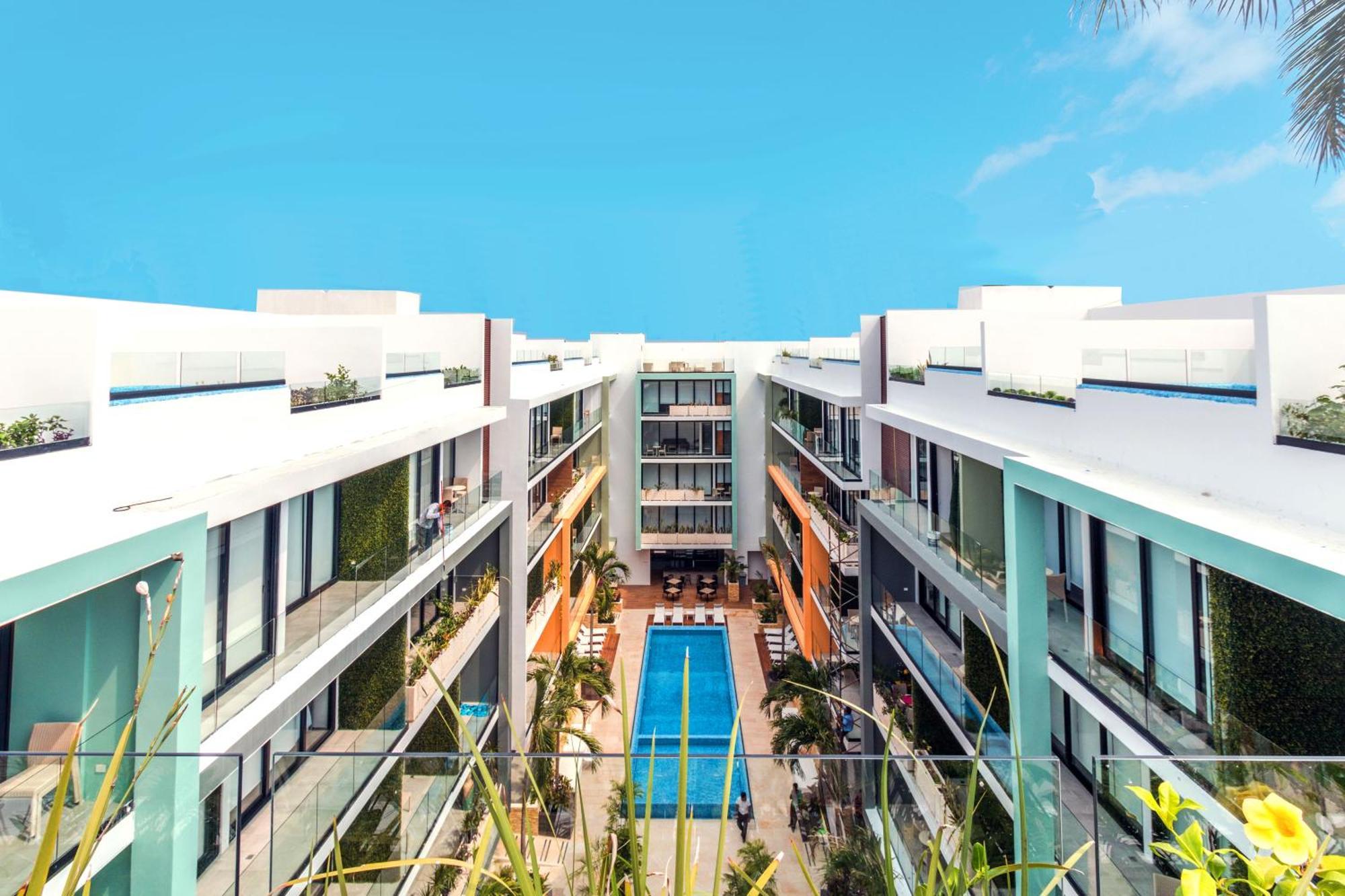 Apartment Luxury 1 Bedroom - 2 Pools & Gym - At The - Descanso Playa del Carmen