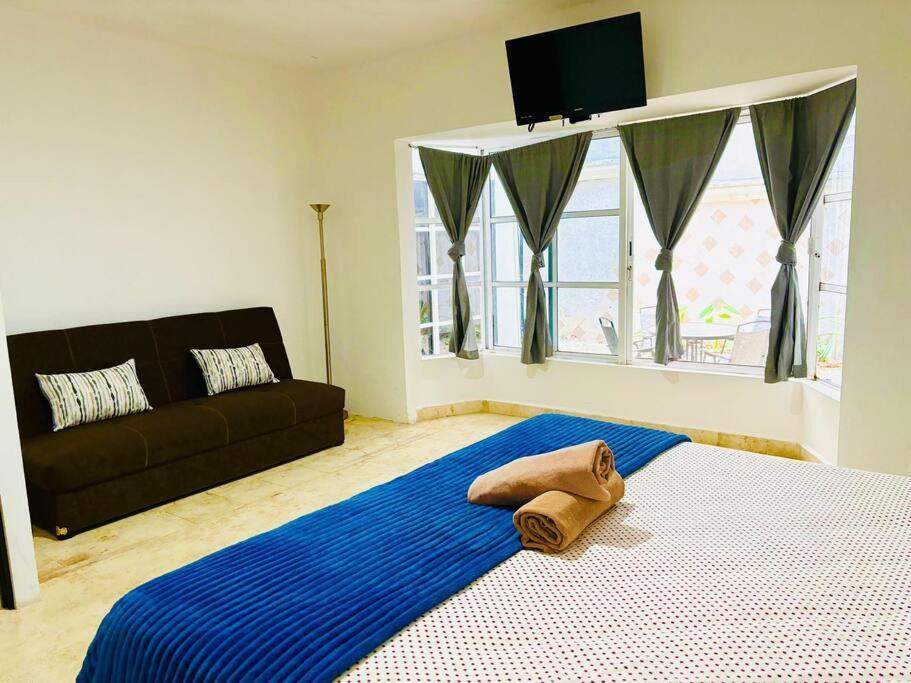 Apartamento Amplio Dpto 12 Huespedes, 4 Hab, A Pasos Del Mar - Pc10 - Playa del Carmen