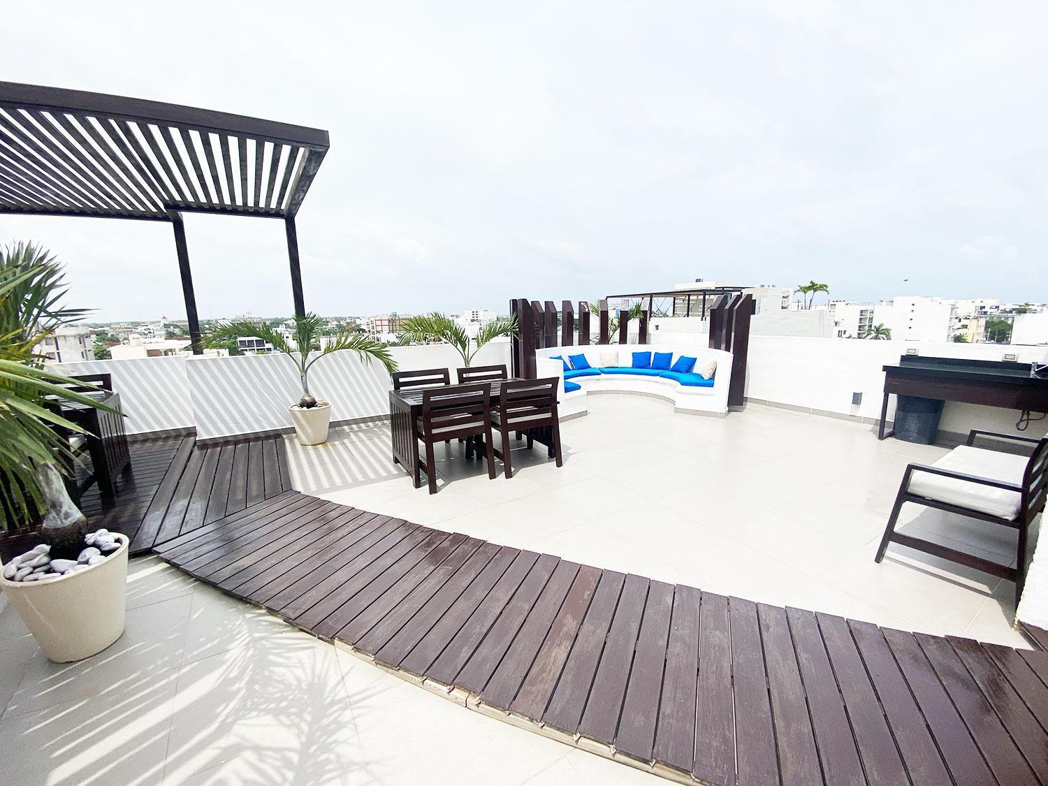 Estudio Con Rooftop Cerca De La Playa Y 5ta Av
