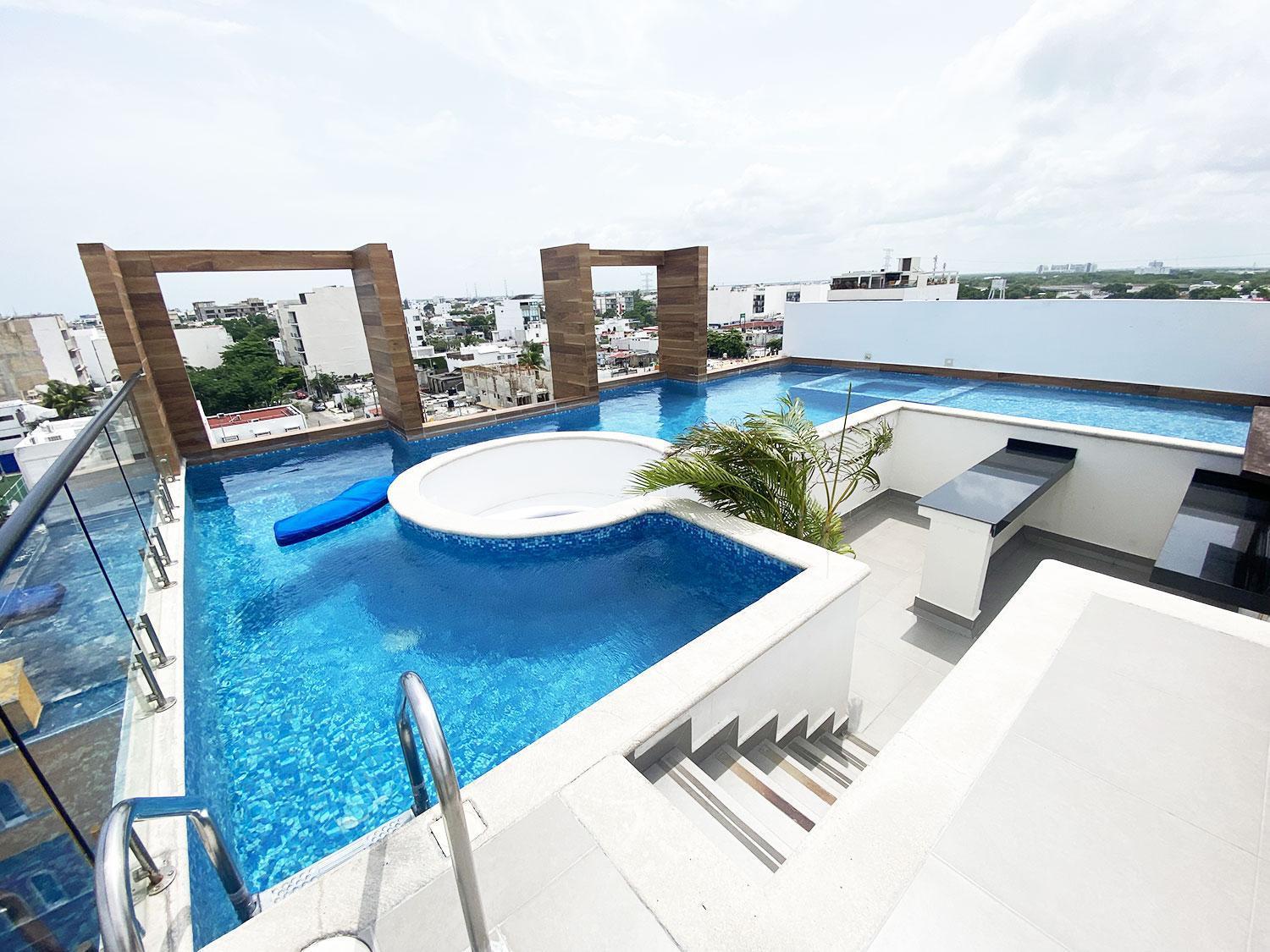 Estudio Con Rooftop Cerca De La Playa Y 5ta Av *