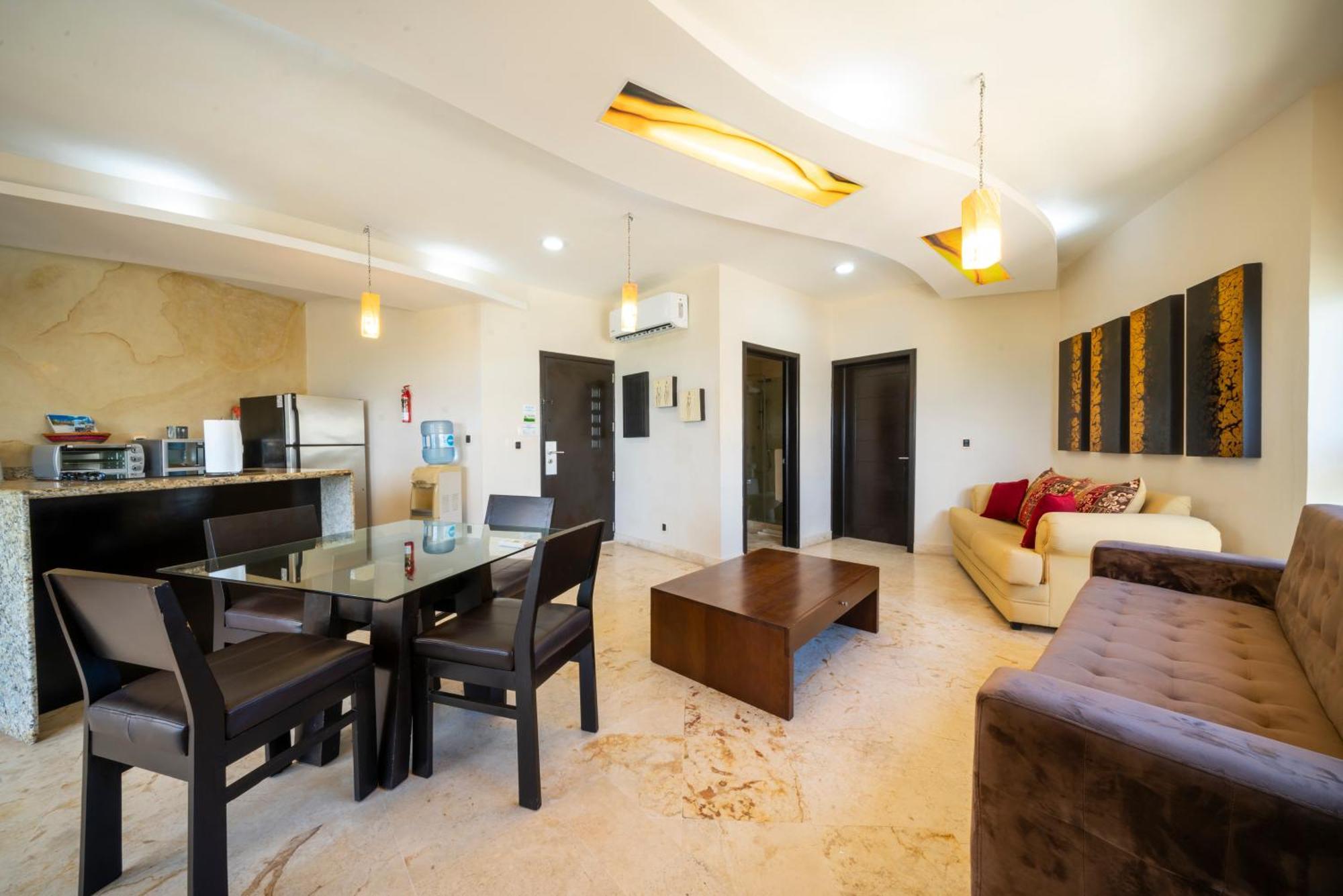 Beachfront 1 Bedroom - El Faro, Surf 407 Playa del Carmen