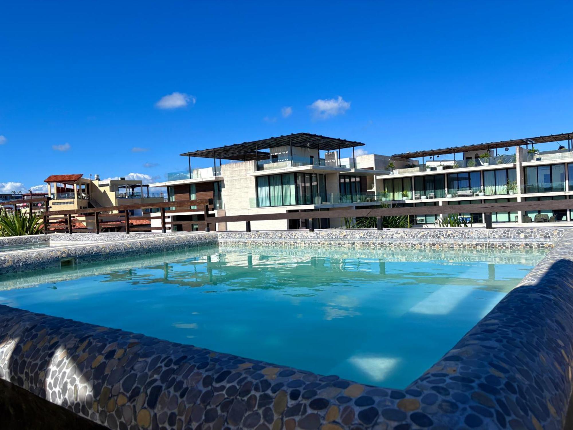 Departamento En Aldea Thai Con Terraza, Vista Al Mar Y Alberca Privada, Para 8 Personas Apartment