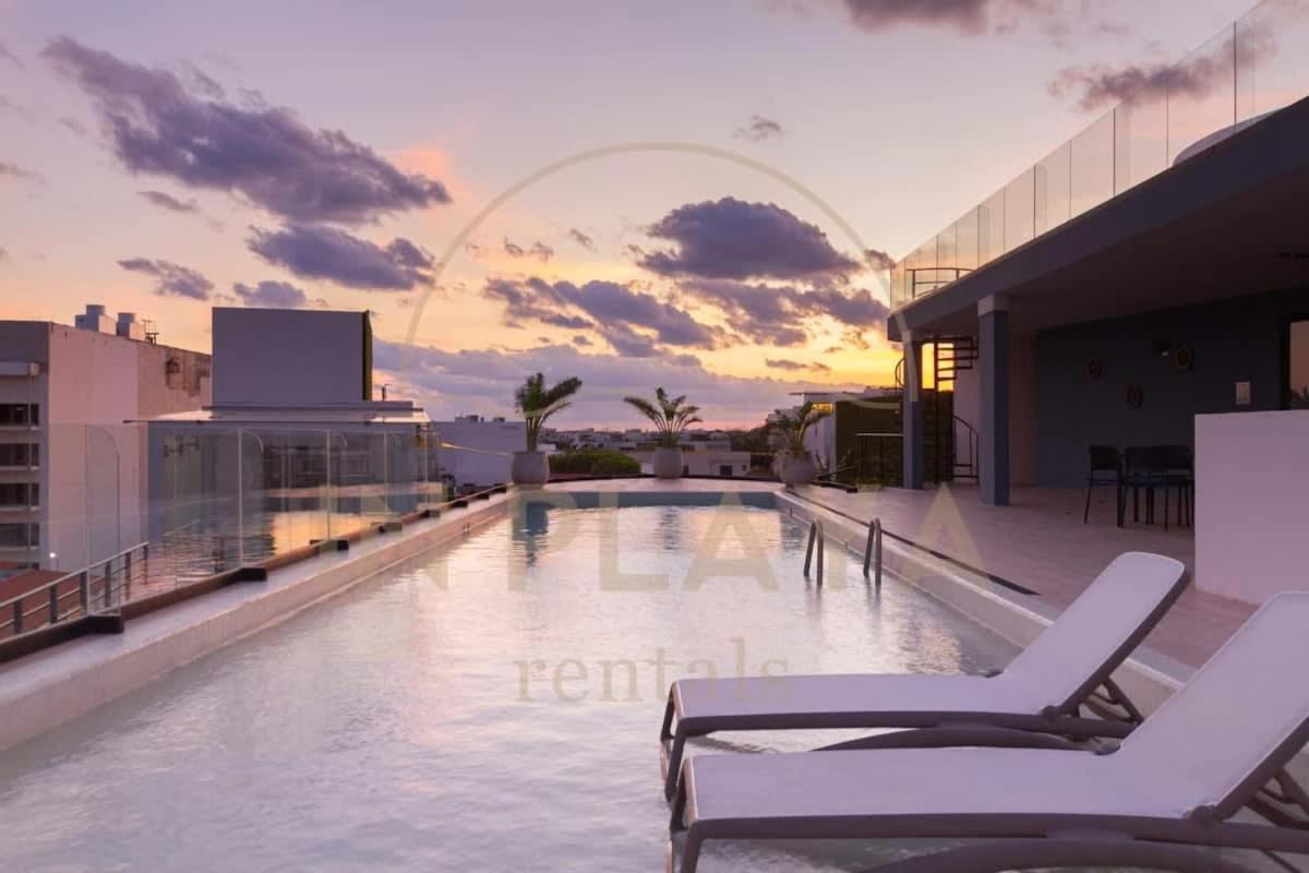Luxury 1br, 200m From The Rooftop Ocean View * Playa del Carmen