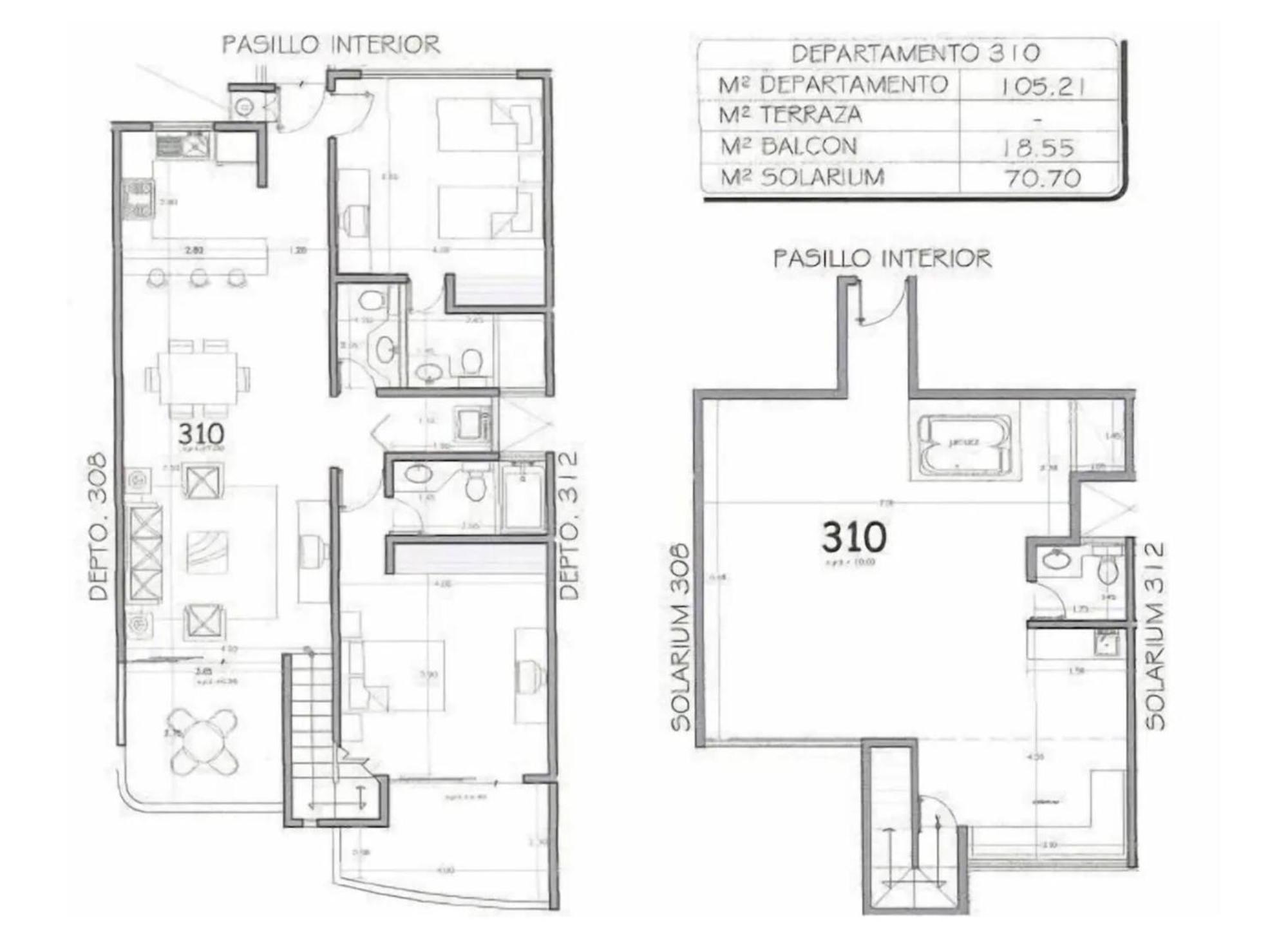 Luxury 2 Level Penthouse With 2 Bedroom - Only 3 Blocks From The - Meridian 310 Playa del Carmen