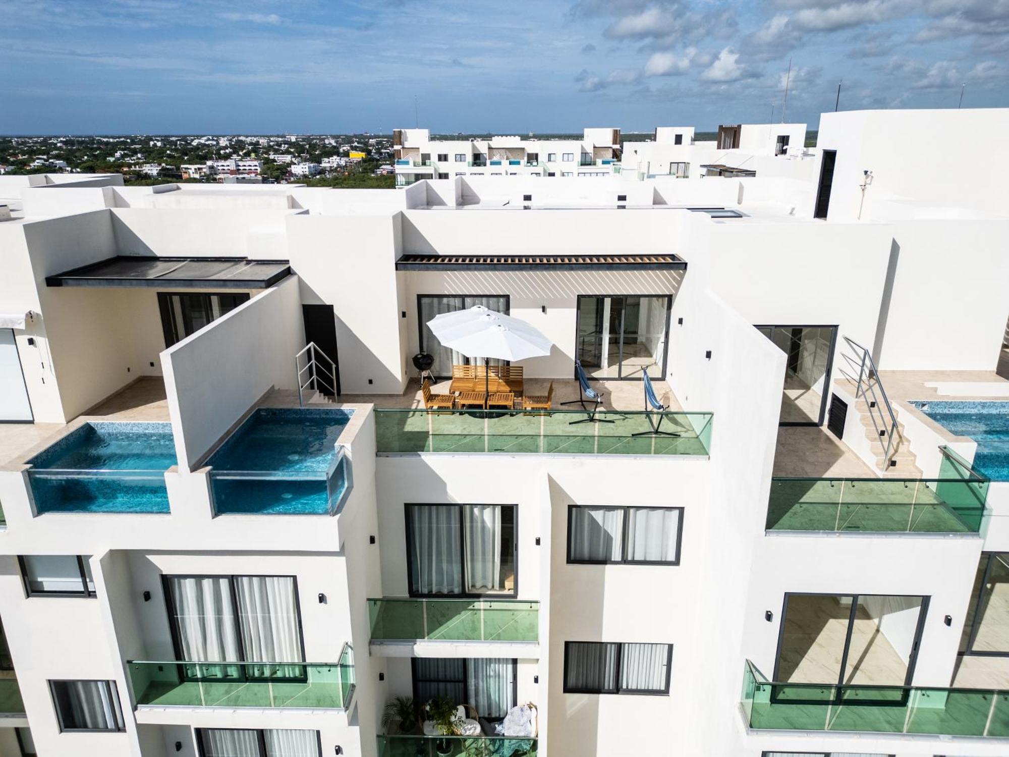Casa Kaan Ha, Ph De Lujo Con Piscina Privada Apartment *